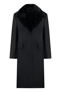 Wool long coat